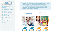 Desktop Screenshot of neosfair.com